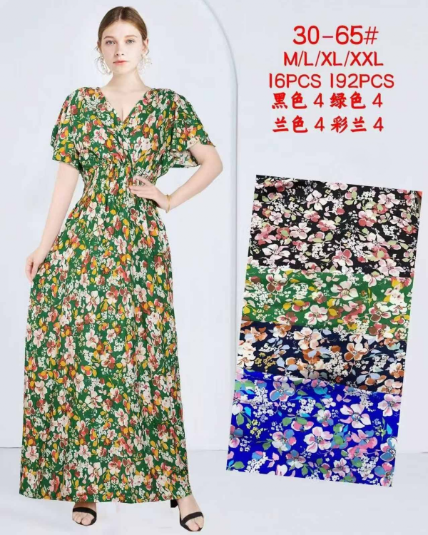 Sukienki damskie Roz M/L-XL/2XL , Mix Kolor Paczka 12 szt